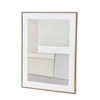 Torn Pages Poem Art Print On Canvas in Wooden Frame