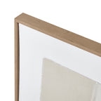 Torn Pages Poem Art Print On Canvas in Wooden Frame