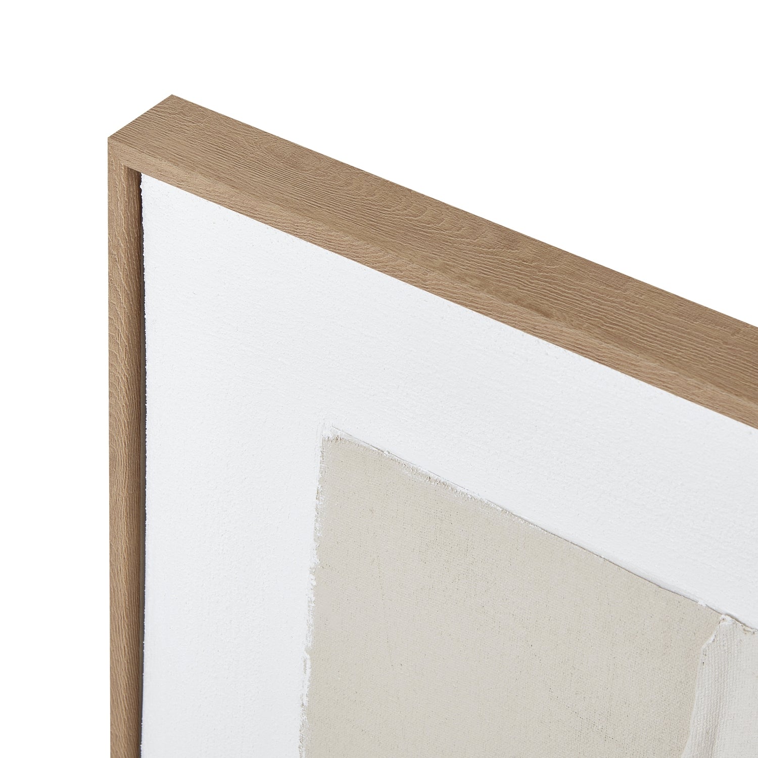 Torn Pages Poem Art Print On Canvas in Wooden Frame