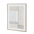 Torn Pages Novel Art Print On Canvas in Wooden Frame