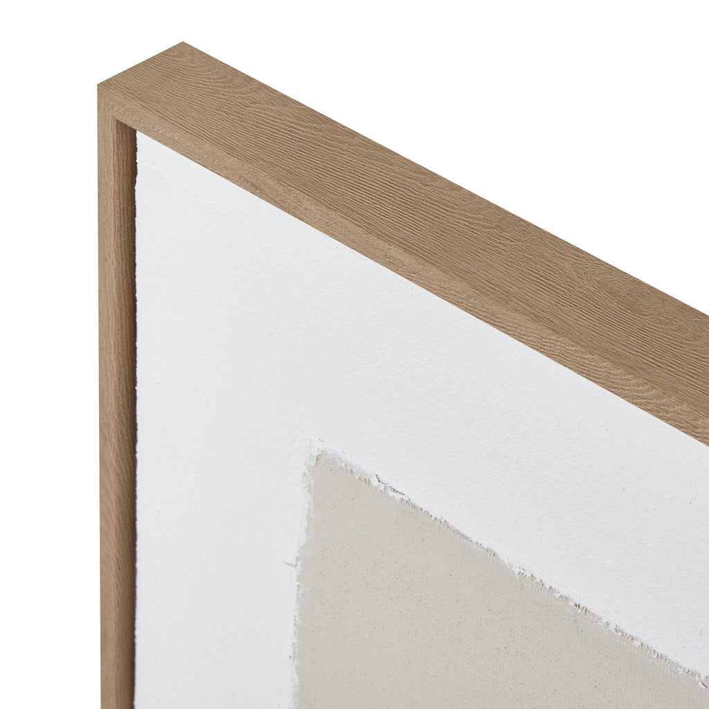 Torn Pages Novel Art Print On Canvas in Wooden Frame
