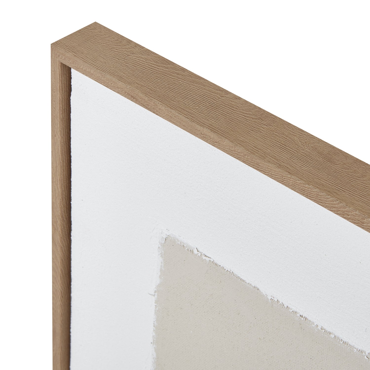 Torn Pages Novel Art Print On Canvas in Wooden Frame