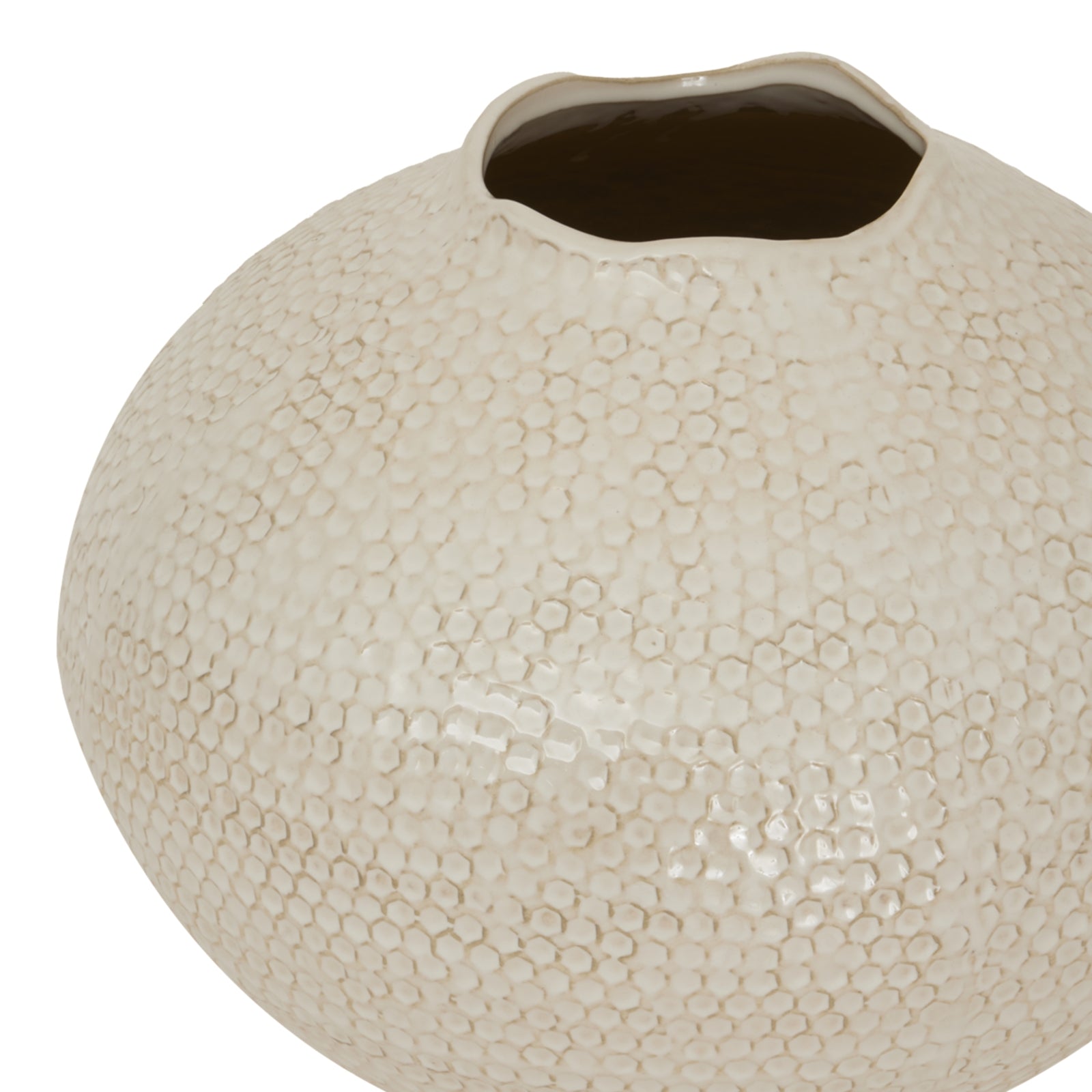 Zaffera Ceramic Caldron Vase