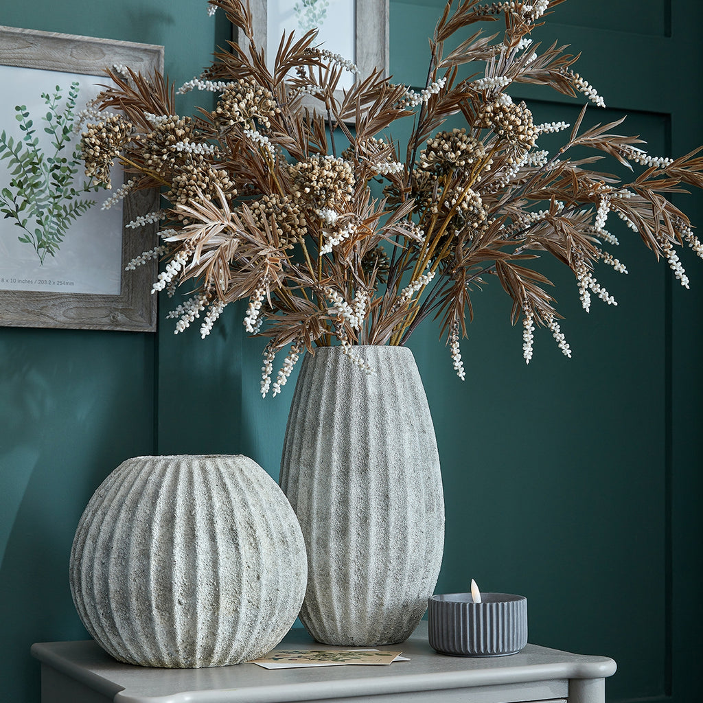 Catania Ceramic Round Vase