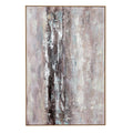 Elemental Interplay Riven Air Hand Painted Artwork On Canvas in Wooden Frame Product Image