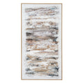 Elemental Interplay Vantage Collapse Hand Painted Artwork On Canvas in Wooden Frame Product Image