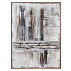 Elemental Interplay Dynamic Vantage Hand Painted Artwork On Canvas in Wooden Frame Product Image