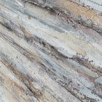 Elemental Interplay Ocean Currents Hand Painted Artwork On Canvas in Wooden Frame