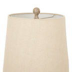 Lucent Candlestick Table Lamp With Linen Shade – view 4