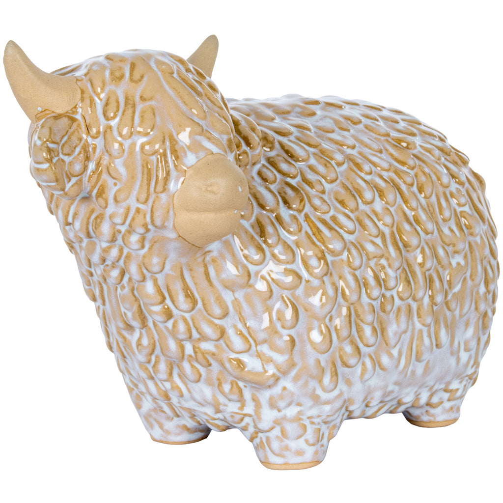 Large Ceramic Highland Cow