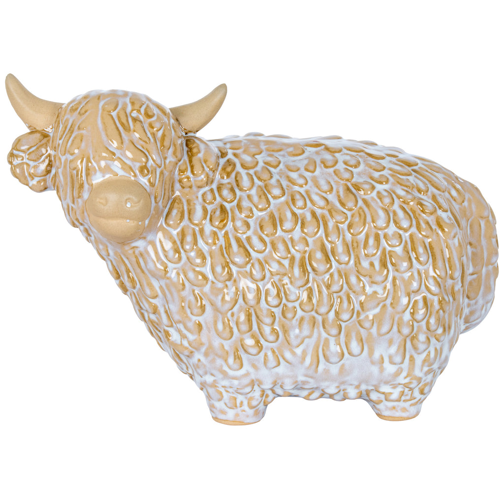 Large Ceramic Highland Cow Product Image