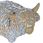 Alora Medium Ceramic Highland Cow