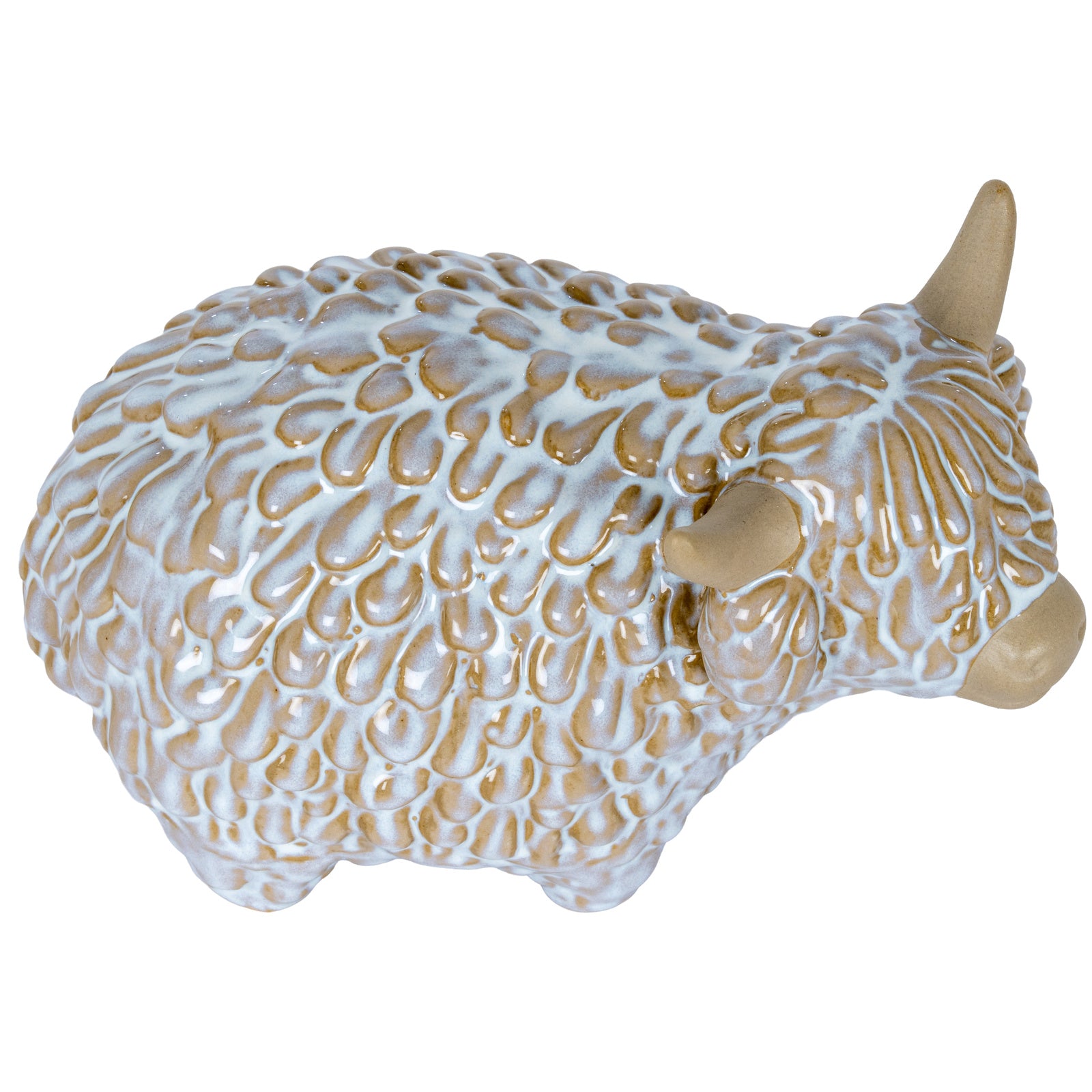 Alora Medium Ceramic Highland Cow