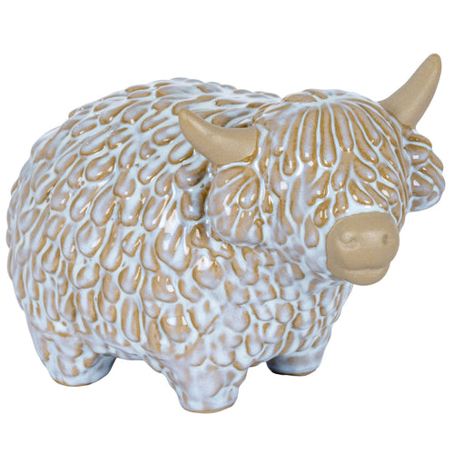 Alora Medium Ceramic Highland Cow Product Image