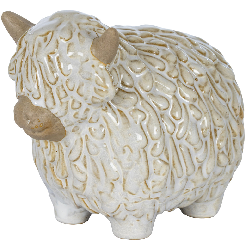 Alora Small Ceramic Highland Cow Product Image