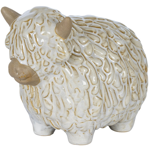 Alora Small Ceramic Highland Cow Product Image