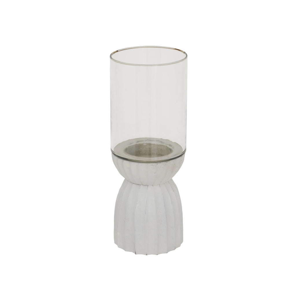 Glass Carved-Hurricane-Lantern Product Image