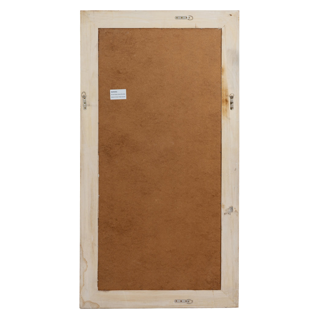 Weathered Timber Rectangular Wall Mirror – view 4