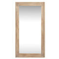 Weathered Timber Rectangular Wall Mirror