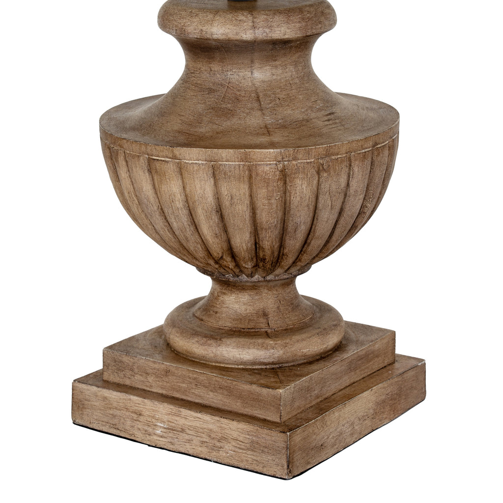 Roslin Table Lamp With Edged Linen Shade – view 3
