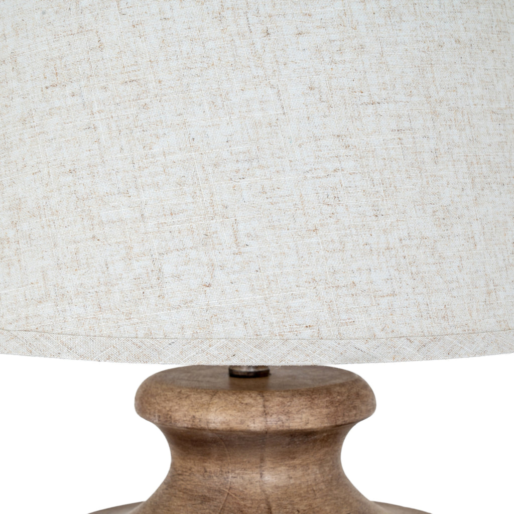 Roslin Table Lamp With Edged Linen Shade – view 4