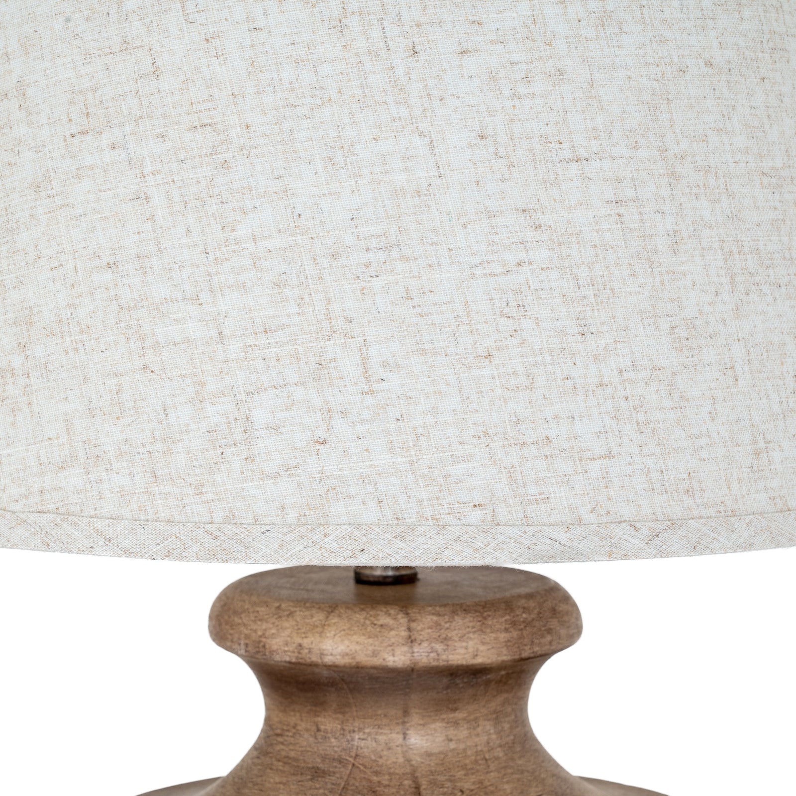 Roslin Table Lamp With Edged Linen Shade – view 4