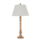 Solace Table Lamp With Edged Linen Shade – view 2