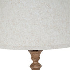 Solace Table Lamp With Edged Linen Shade – view 4