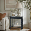 Wren Table Lamp With Linen Shade – product view