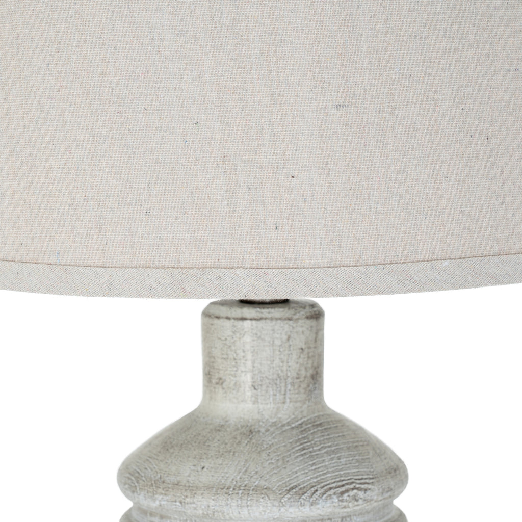Marlow Table Lamp With Linen Shade – view 4