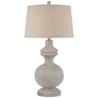 Marlow Table Lamp With Linen Shade – product view