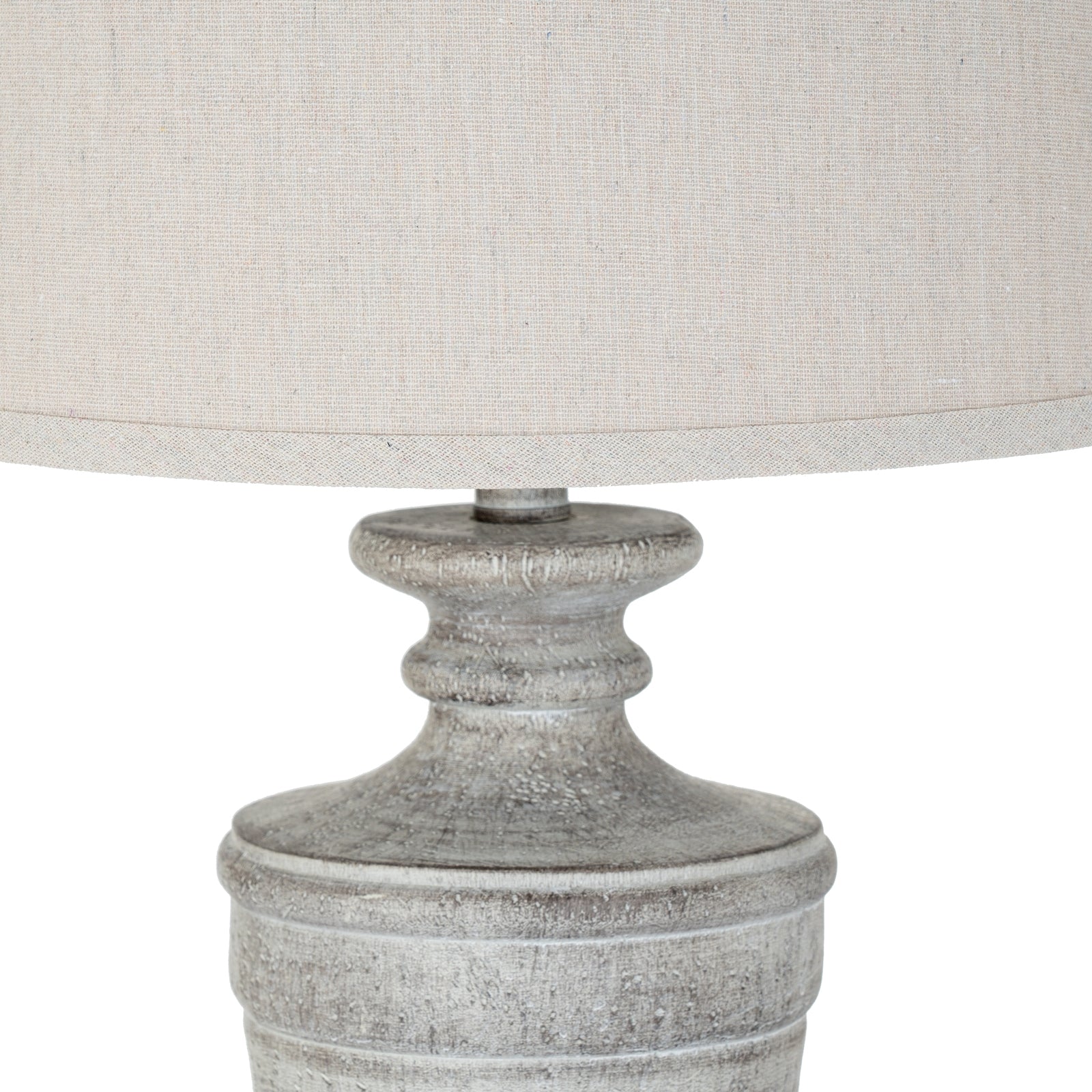 Ondine Table Lamp With Linen Shade – view 4
