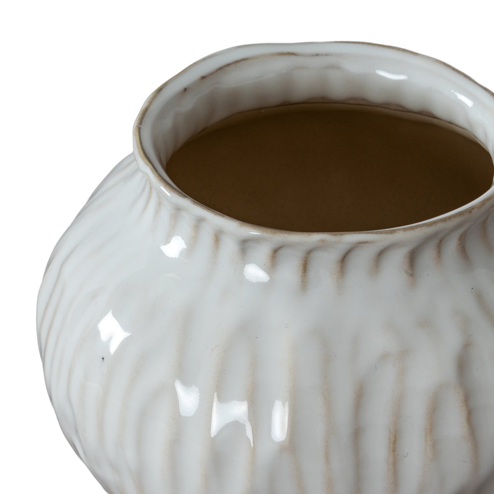 Numa Ceramic Squat Vase