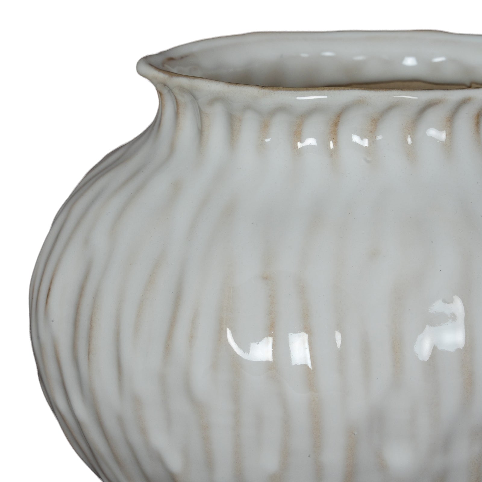Numa Ceramic Squat Vase