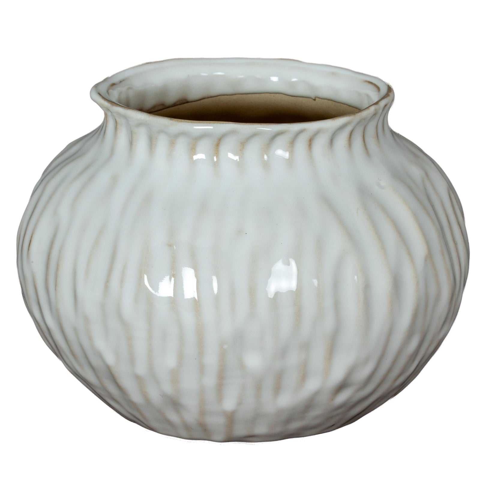 Numa Ceramic Squat Vase Product Image