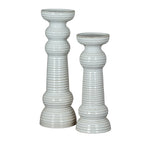 Sile Medium Ceramic Pillar Candle-Holder