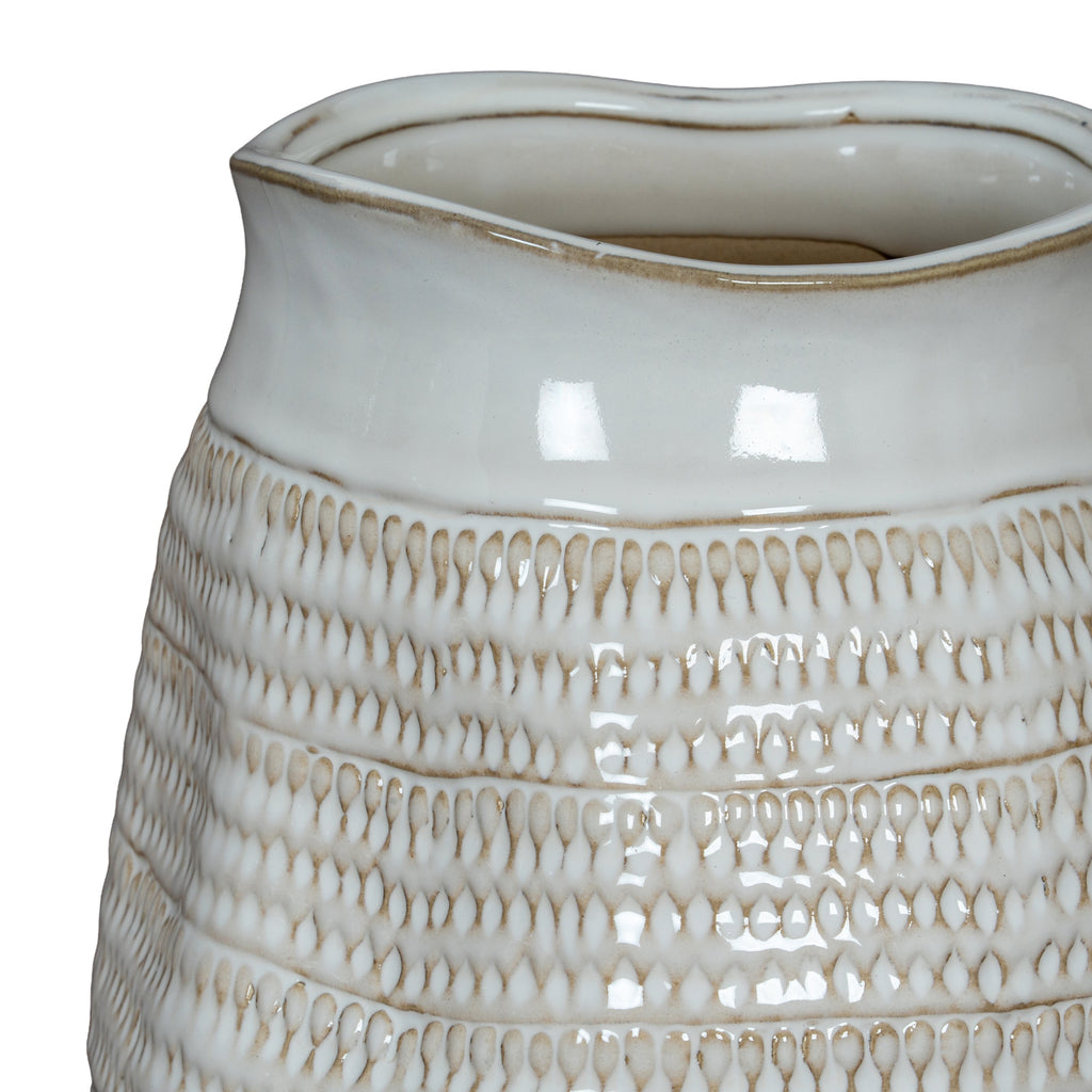 Tava Wide Ceramic Vase