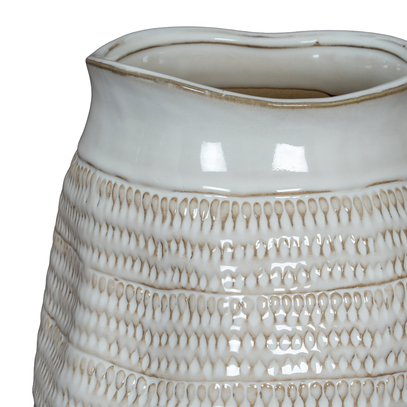 Tava Wide Ceramic Vase