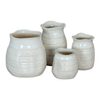 Tava Wide Ceramic Vase