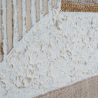 Textured Layered Abstract Petra Hand Painted Artwork On Canvas in Wooden Frame