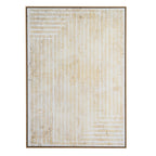 Intersect Abstract Erdalis Hand Painted Artwork On Canvas in Wooden Frame Product Image