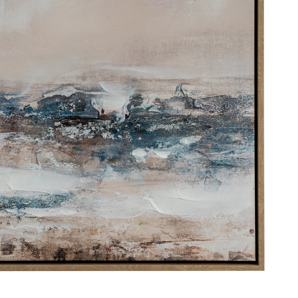 Layered Movement Framed Hand-Painted Canvas – view 3