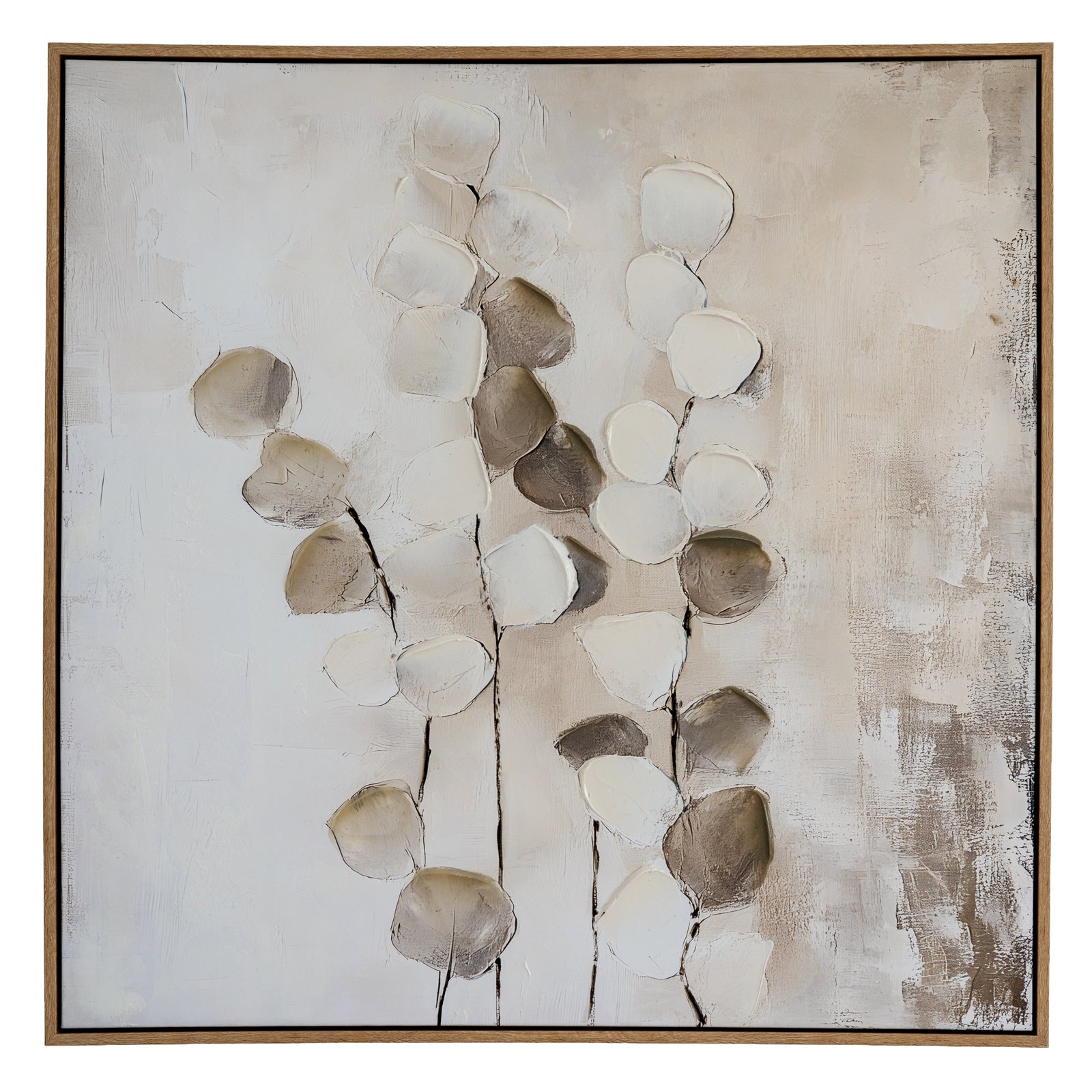 Mistora Hand Painted Canvas In Frame – product view