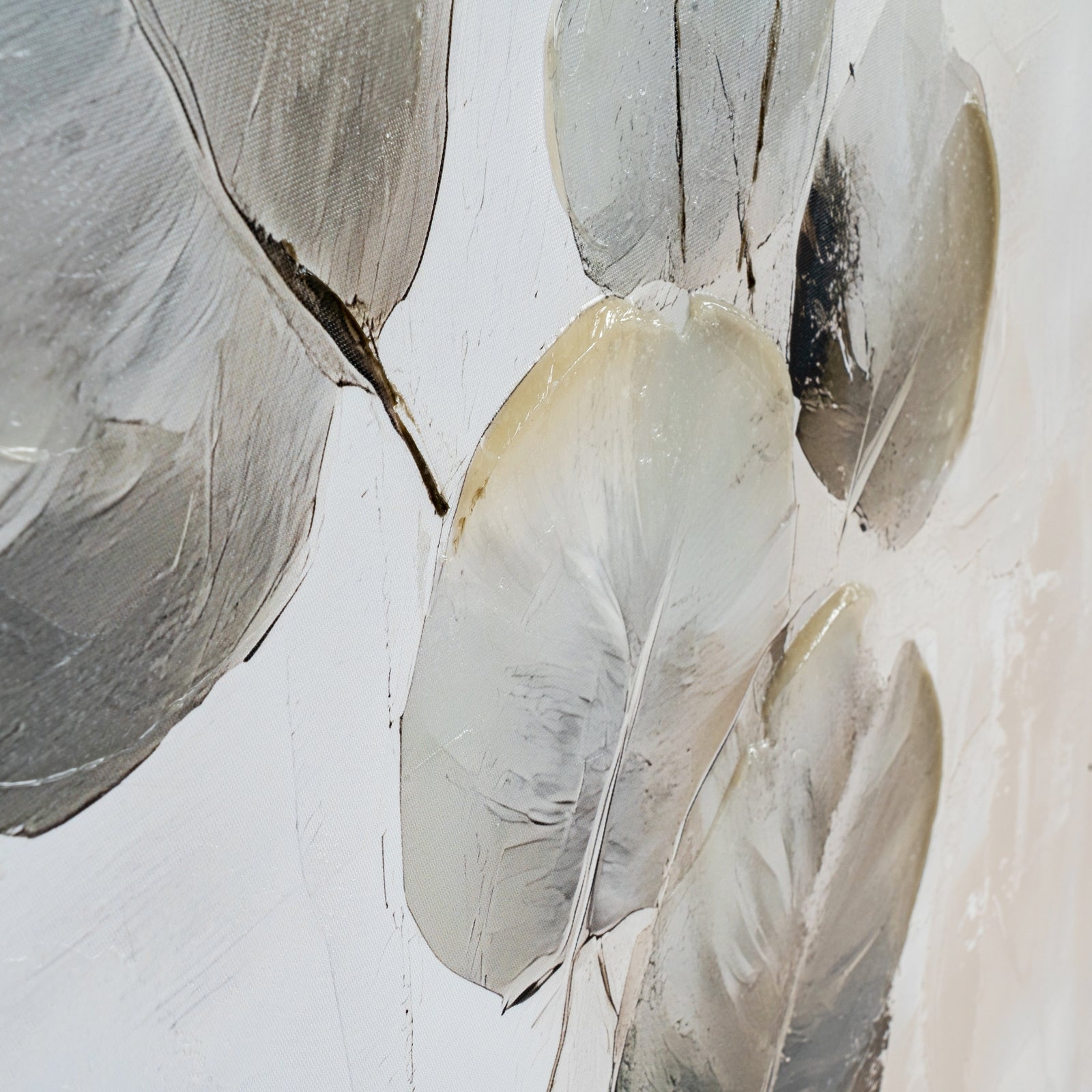 Silvra Hand Painted Canvas In Frame – view 4