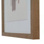 Earth Studies Caelris Abstract Art Print On Canvas Mounted in Wooden Frame