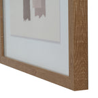 Earth Studies Ardris Abstract Art Print On Canvas Mounted in Wooden Frame