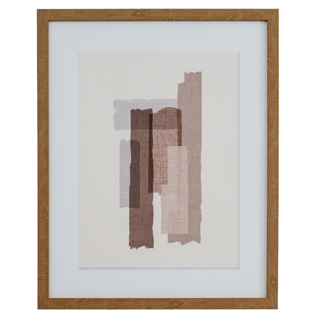 Earth Studies Ardris Abstract Art Print On Canvas Mounted in Wooden Frame Product Image