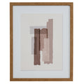 Earth Studies Ardris Abstract Art Print On Canvas Mounted in Wooden Frame Product Image