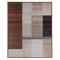 Textured Layered Abstract Ivora Hand Painted Artwork On Canvas in Wooden Frame Product Image