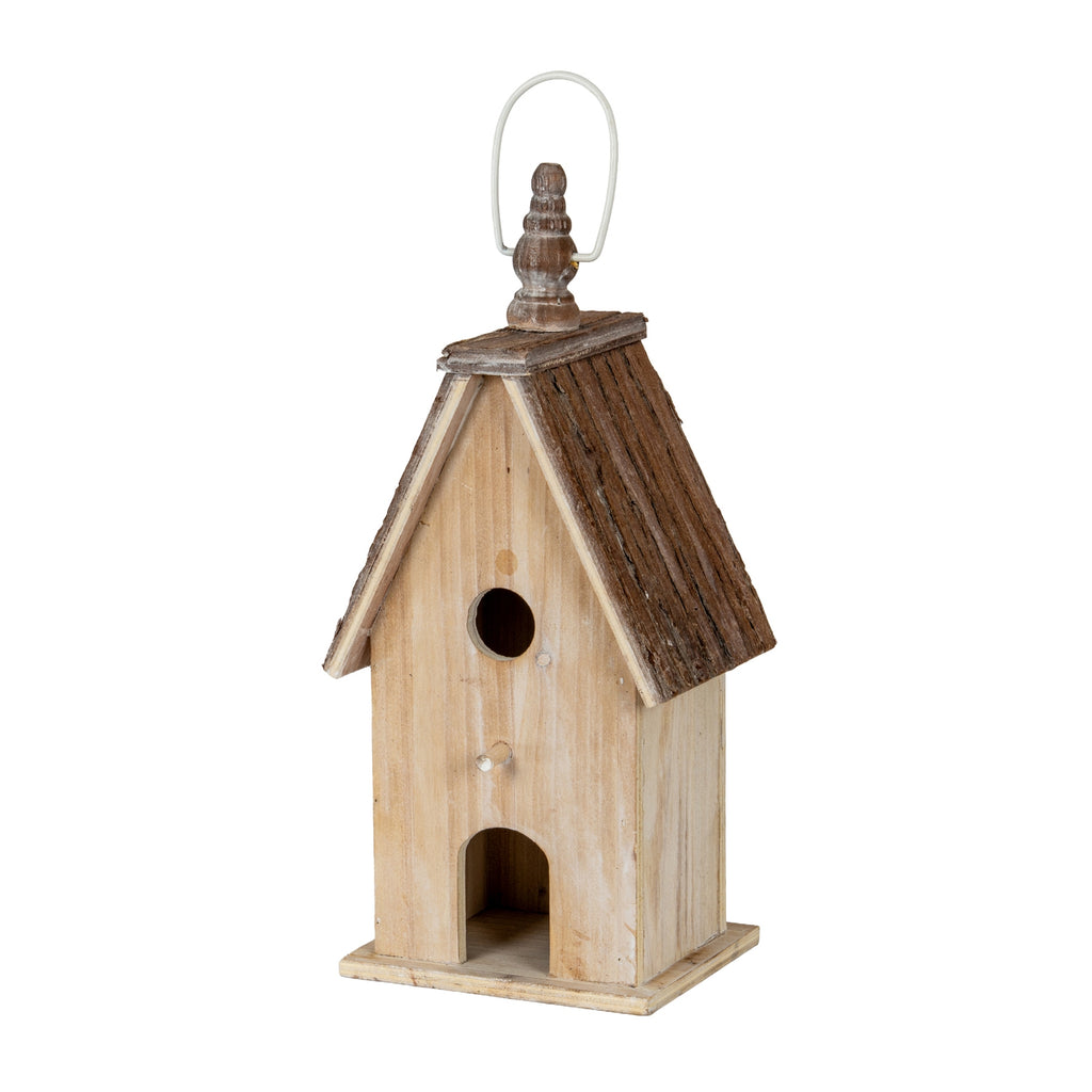 Wrenford Large Rustic Birdhouse – product view